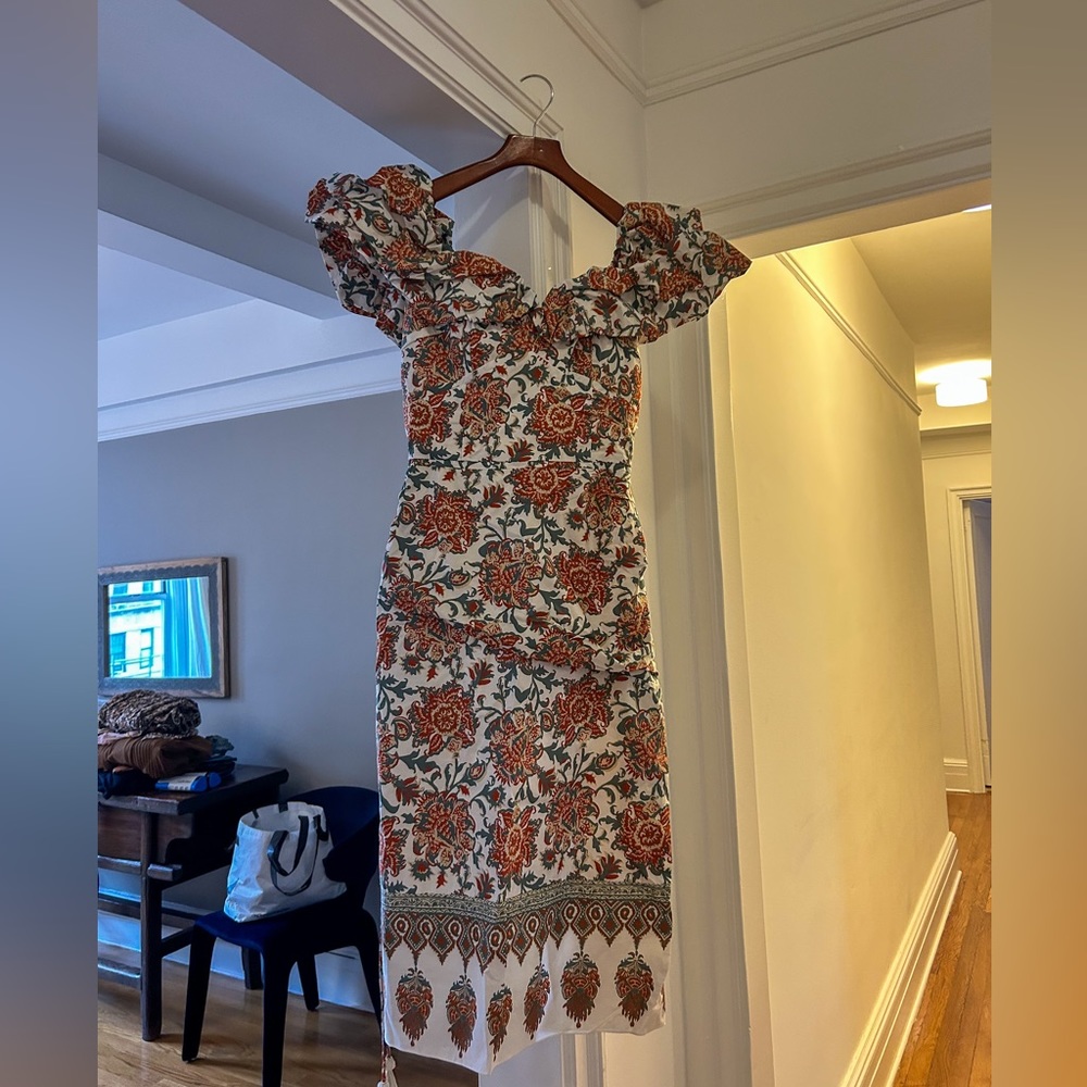 Johana Ortiz floral dress